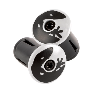1 DSP Bar Tape Plugs - Diamond White