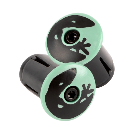 1 DSP Bar Tape Plugs - Mint Green