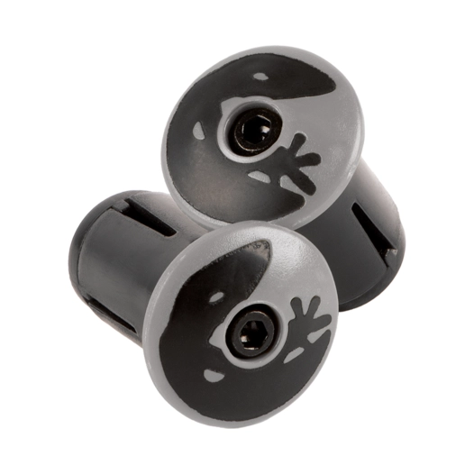 1 DSP Bar Tape Plugs - Cool Gray