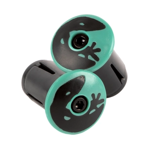 1 DSP Bar Tape Plugs - Bianchi Celeste