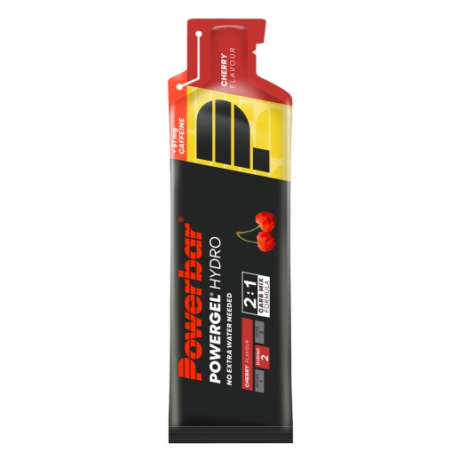 1 PowerBar PowerGel Hydro (24 X 67ml) - Cherry (Caffeine)
