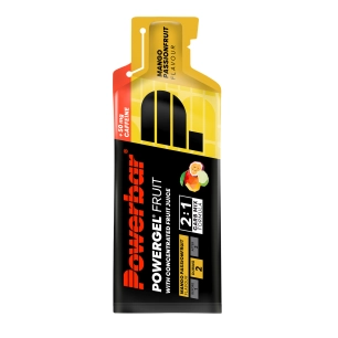 PowerBar PowerGel Fruit (24 X 41gr) - Mango-Passion Fruit (Caffeine)