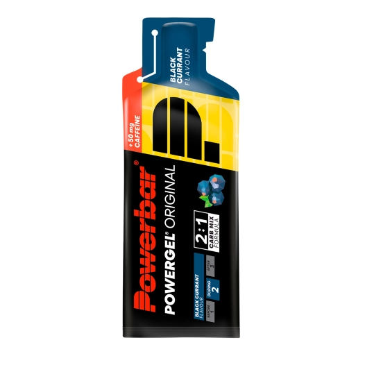 PowerBar PowerGel Original (24 X 41gr) - Black Currant (Caffeine)