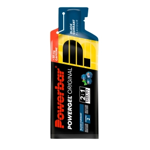 PowerBar PowerGel Original (24 X 41gr) - Black Currant (Caffeine)