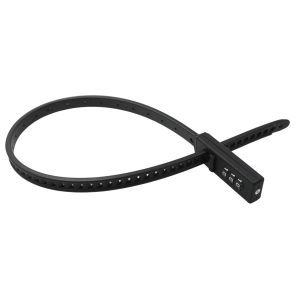 1 Zip Lock Single - Black