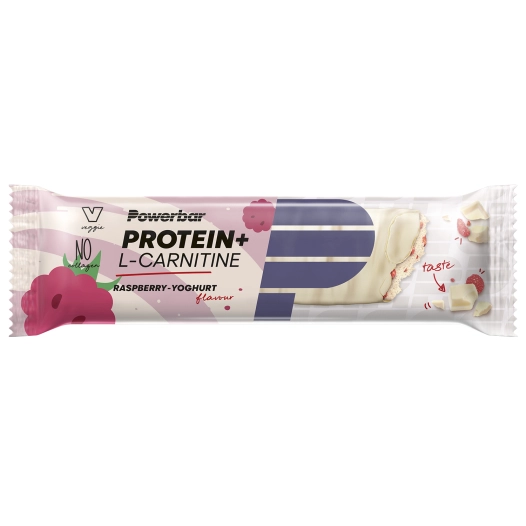 1 PowerBar Protein+ L-Carnitine (30 X 35gr) - Raspberry-Yoghurt