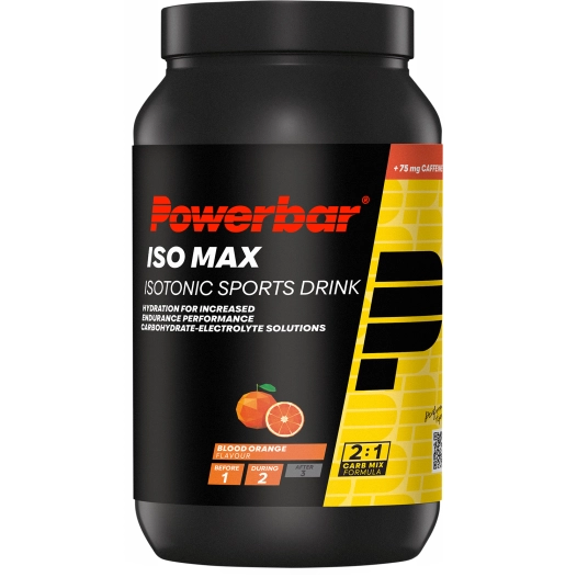 PowerBar IsoMax 1200 (1 X 1200gr) - Blood Orange (Caffeine)
