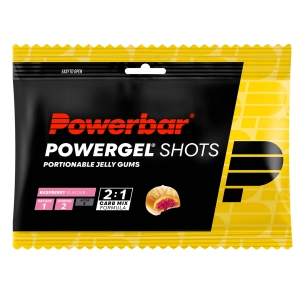 1 PowerBar PowerGel Shots (24 X 60gr) - Raspberry