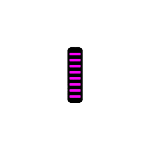 1 ProGuard Cable Tie - Front - Sticker - Max Protection - Magenta