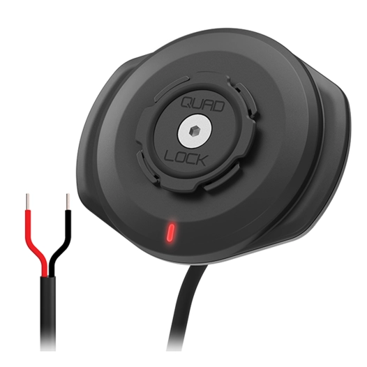 Quad Lock Weatherproof Wireless Charging Head - Motorcycle - 12V/24V