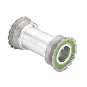 1 T47 Internal Bottom Bracket To 24mm - Maxhit Integrated - 440c - Silver