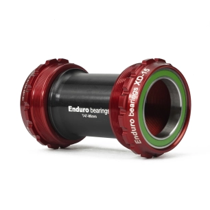 1 T47 Bottom Bracket To 30mm - A/C SS - Red