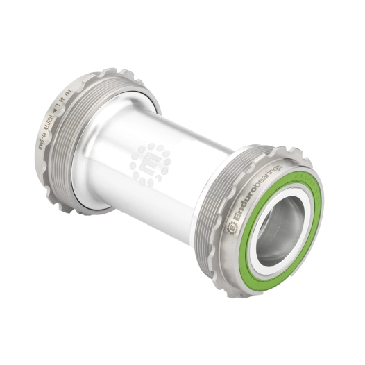 1 T47 Bottom Bracket To 24mm - Maxhit Integrated - 440c - Silver