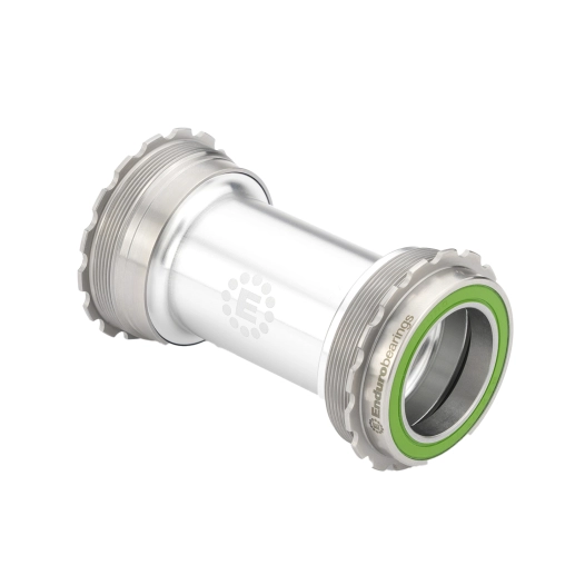 1 T47 Asymetrical Bottom Bracket To 30mm - Maxhit Integrated - 440c - Silver