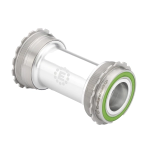 1 T47 Asymetrical Bottom Bracket To 24mm - Maxhit Integrated - 440c - Silver
