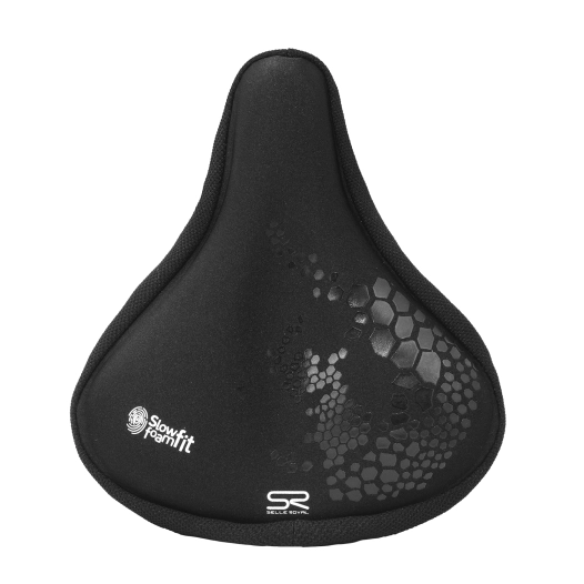 1 Slow Fit Foam Seat cover - Large - Black