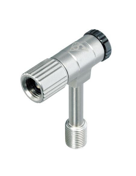 Adaptateur de pompe pour amortisseur vélo - Compatibilité renforcée - TOPEAK