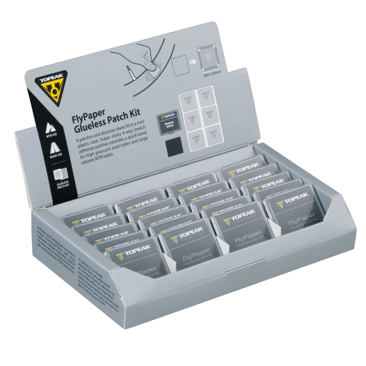 1 Fly Paper - Glueless Patch Kit - Counter Display Box (20 pieces)