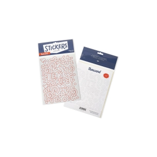 1 Thousand Jr. Helmet Stickers - Super Shapes