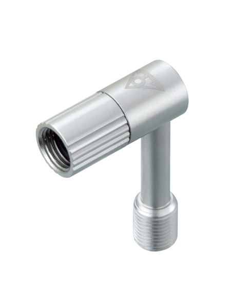 Adaptateur de pompe pour valve Schrader vélo - Compatibilité renforcée - TOPEAK