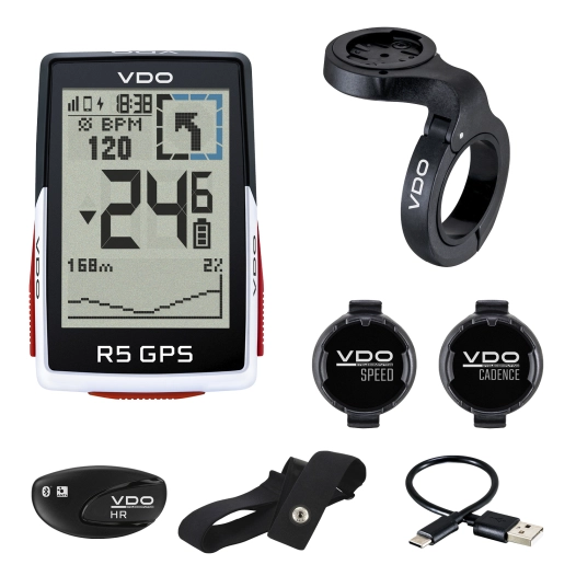 1 VDO R5 GPS - HR + Cadence Set