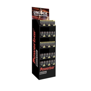 1 PowerBar Black Line Floor Display (Empty)