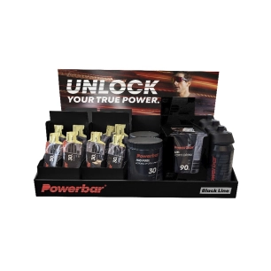 1 PowerBar Black Line Counter Display (Empty)