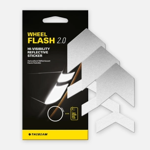 1 Wheel Reflectors FLASH 2.0 - Black / Rainbow