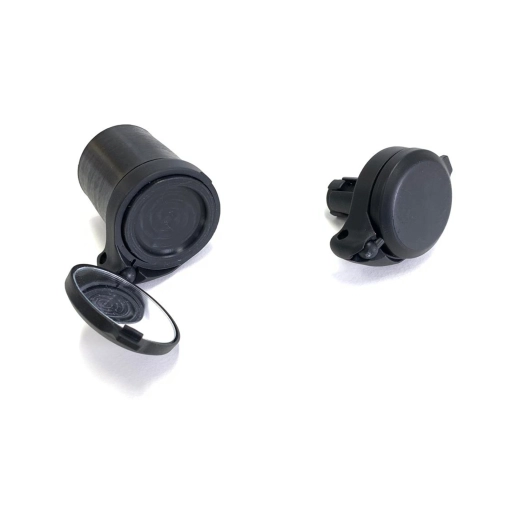1 Flat Bar Rearview Mirror CORKY URBAN - Black