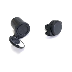 1 Flat Bar Rearview Mirror CORKY URBAN - Black
