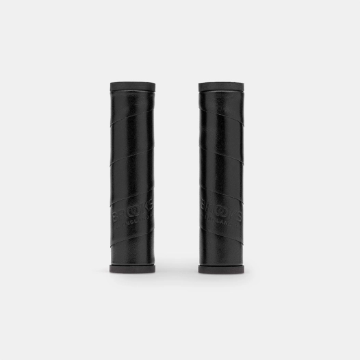 Willow Leather Grip (130+130mm) - Black