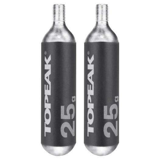 1 CO2 Cartridge 25g Threated (2 pieces)