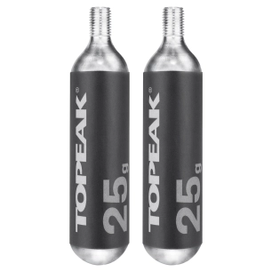 1 CO2 Cartridge 25g Threated (2 pieces)