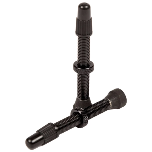 Stan's Valve Stem Aluminium (Shop Pack - 10pcs) - Universal, Presta - Black - 44mm