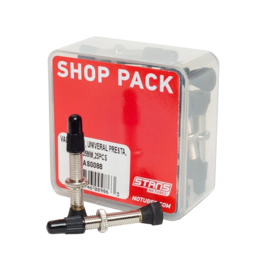 1 Stan's Valve Stem (Shop Pack - 25pcs) - Universal, Presta - 35mm