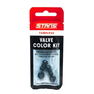 1 Stan's Tubeless Valve Color Kit - Black