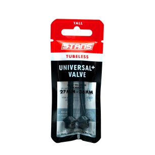 1 Stan's Tubeless Universal+ Valves - Tall - Black