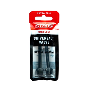 1 Stan's Tubeless Universal+ Valves - Extra Tall - Black