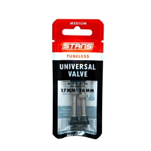 1 Stan's Tubeless Universal Valves - Medium - Brass