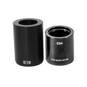 Stan's E-Sync / Neo Hub End Caps - Rear - 12x142/148/157 TA - Centerlock - Shimano Micro Spline