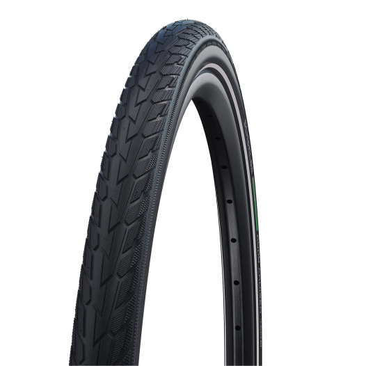 Road Cruiser - Wired - Green Compound - K-Guard - 20x1.75 - Black + Reflex