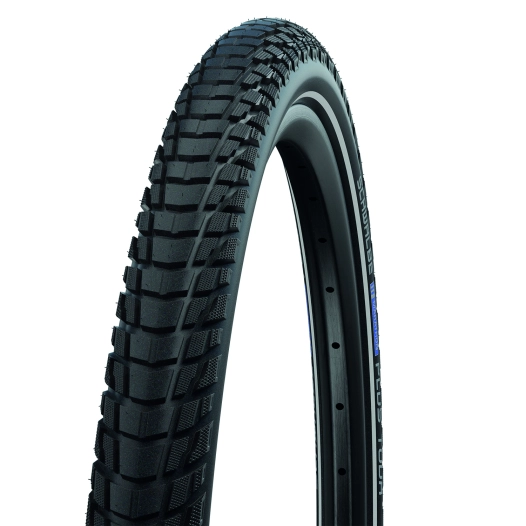 1 Marathon Plus Tour - Wired - ADDIX Green - SmartGuard - 700x35C - Black + Reflex