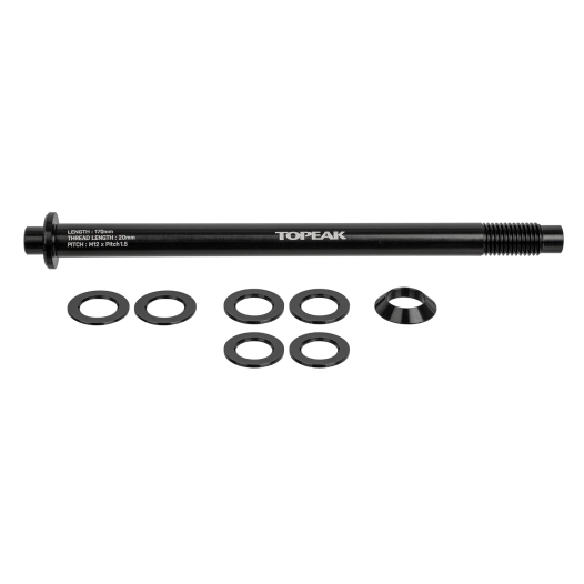 Zi RAK Series Thru-Axle - Pitch 1.5mm Thread - Shimano e-Thru