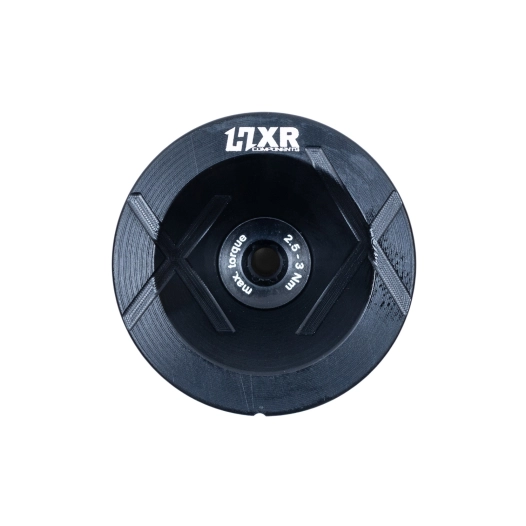 1 HxR Stem Cap - Black