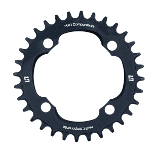 1 HxR ChainRing - BCD 94 - 30T - Black