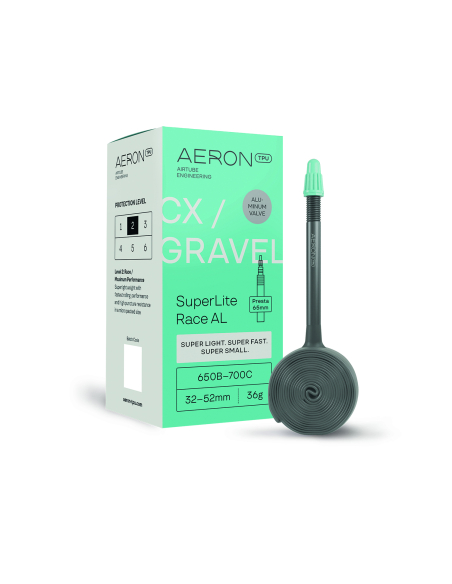 Chambre à air TPU gravel et cyclocross - Légèreté performance course - AERON TPU