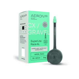 1 Aeron/TPU CX/Gravel - SuperLite Race AL / 32-52 / Presta Valve 65 / 650B - 700C