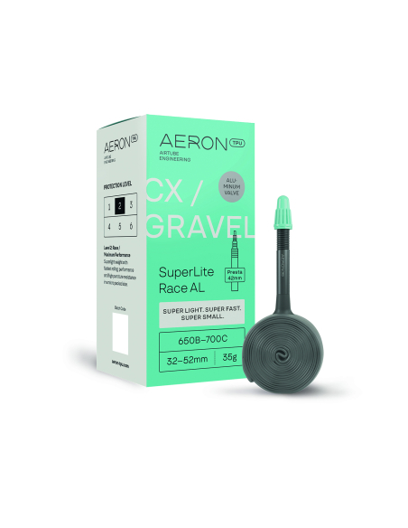 Chambre à air TPU gravel et cyclocross - Légèreté performance course - AERON TPU