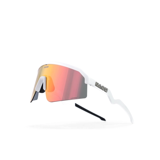 1 Naos Ziris - Regular - Matte White / Black Red