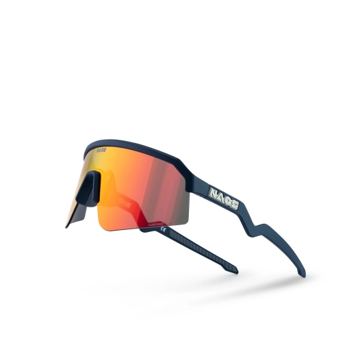 1 Naos Ziris - Regular - Matte Blue / Black Red